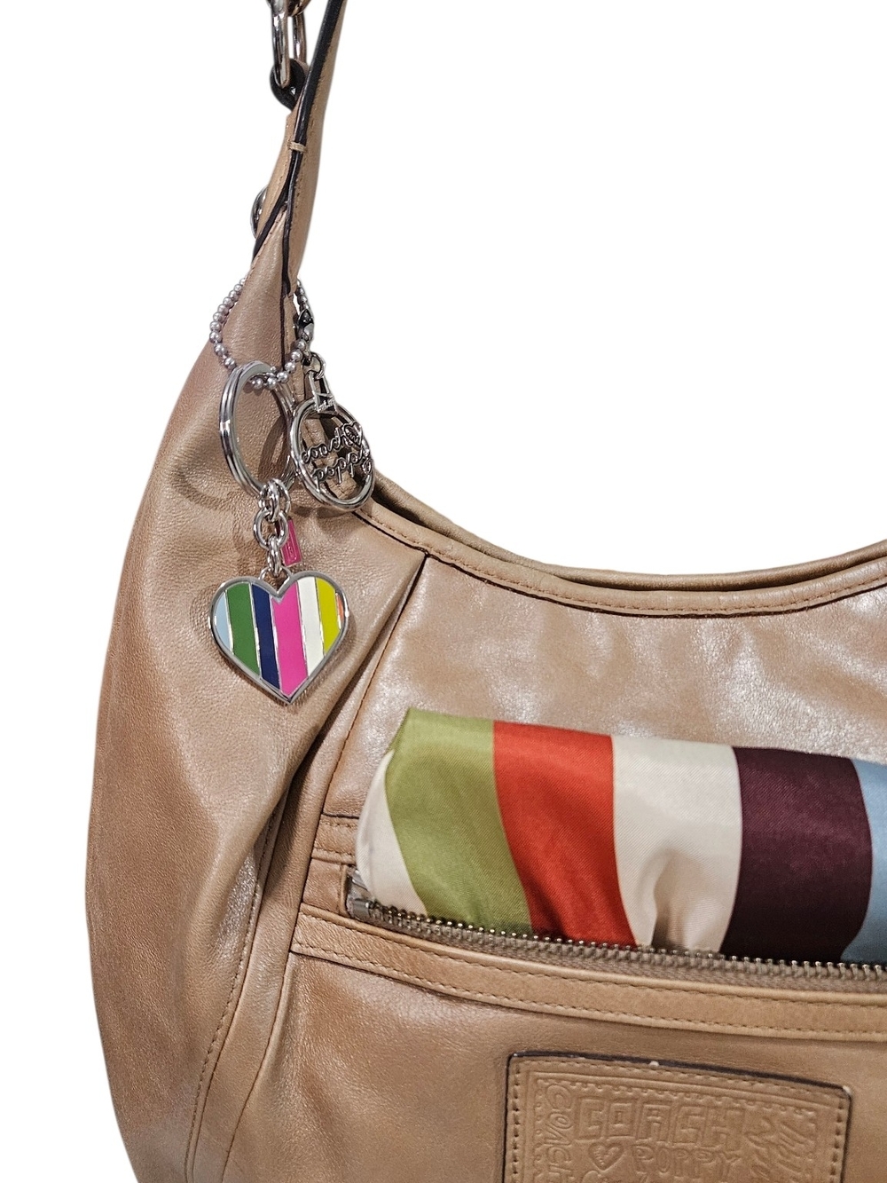 Coach Legacy POPPY HTF 2010 Tan Set - Picture 6 of 16